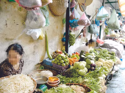 Tỷ lệ nhiễm giun cao do thói quen ăn rau sống