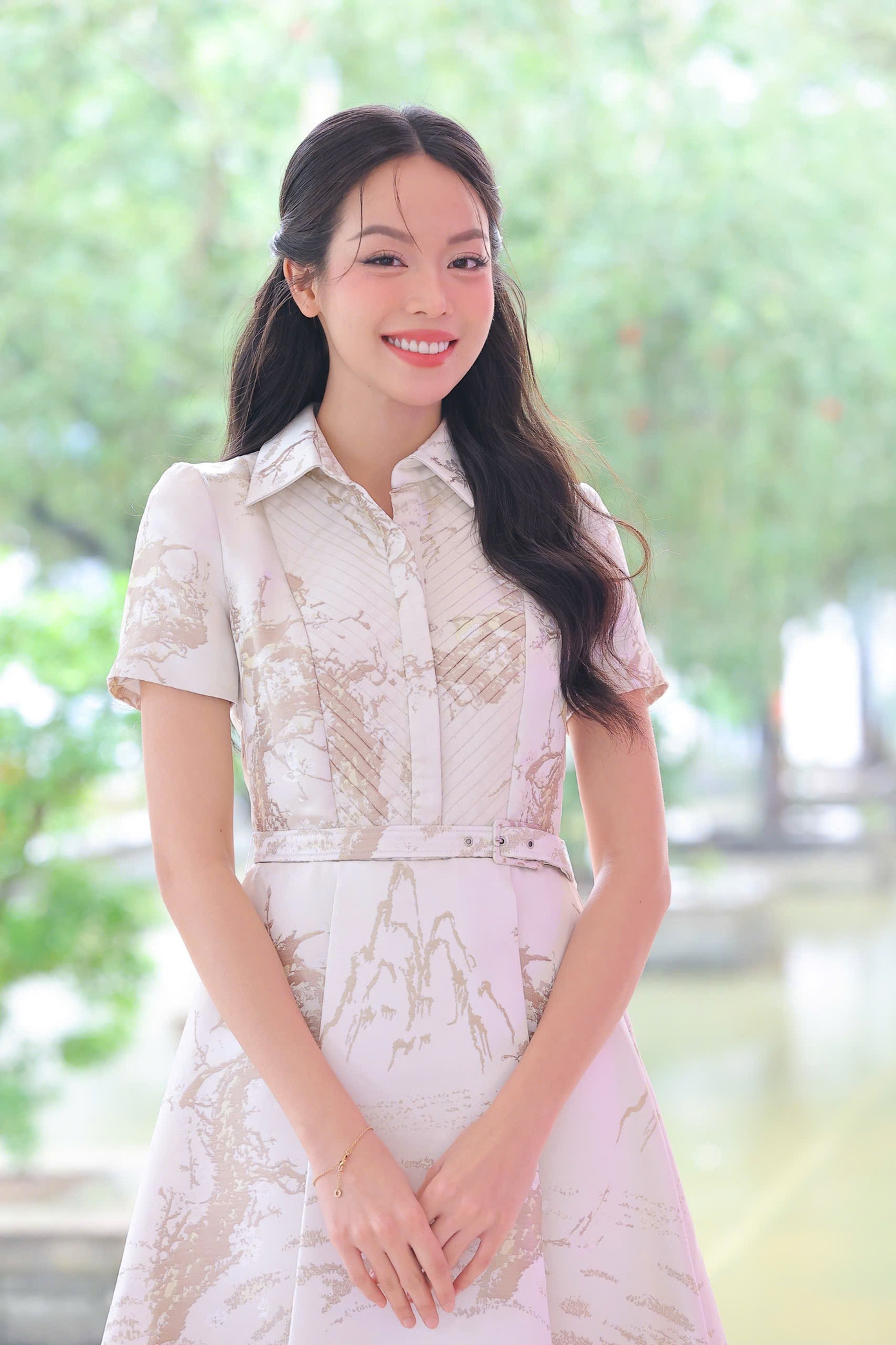 Thanh Thủy cho biết cô háo hức với cương vị mới. Người đẹp nói cô phải nỗ lực gấp đôi để hoàn thành sứ mệnh của Hoa hậu Việt Nam và Hoa hậu Quốc tế. Đây là hai danh hiệu cao quý mà Thanh Thủy đã nỗ lực để đạt được.