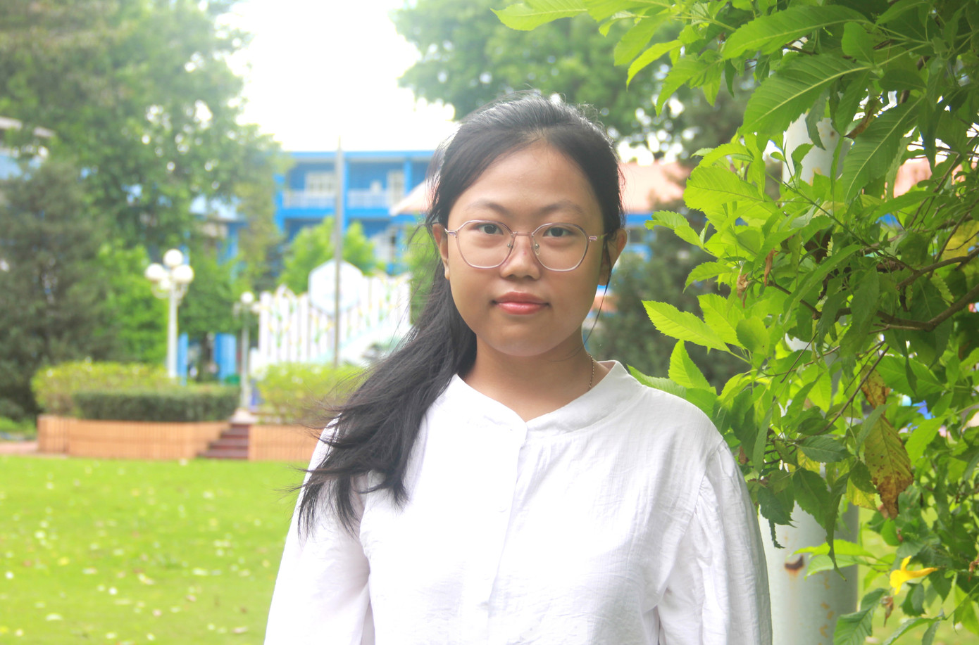 Hứa Hồng Ngọc, sinh viên năm nhất Trường Đại học Thủ Dầu Một