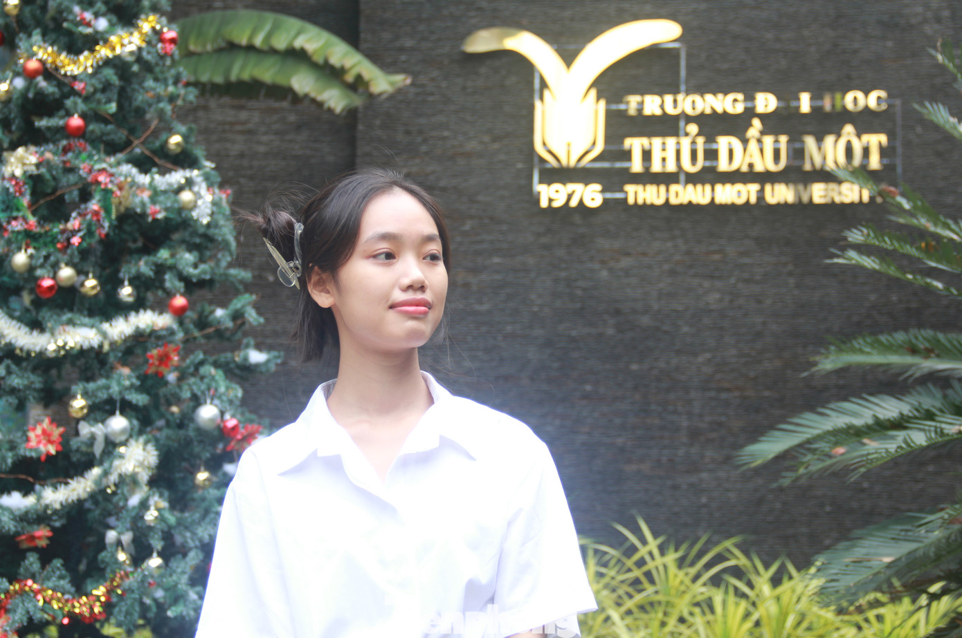 Nguyễn Thị An, sinh viên năm nhất Trường Đại học Thủ Dầu Một