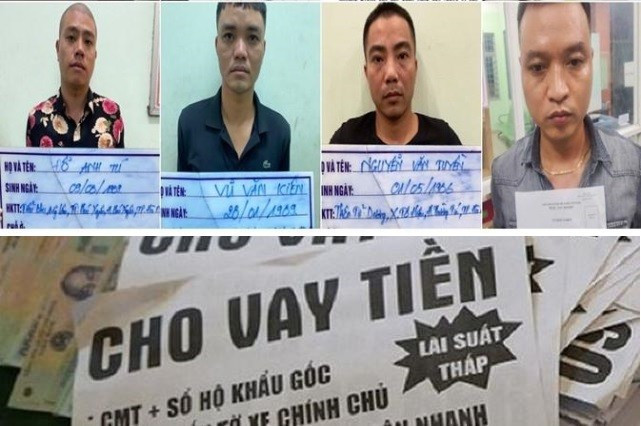 Nhiều đối tượng hoạt động "tín dụng đen" ở Bình Dương bị bắt giữ Nhiều đối tượng hoạt động "tín dụng đen" ở Bình Dương bị bắt giữ