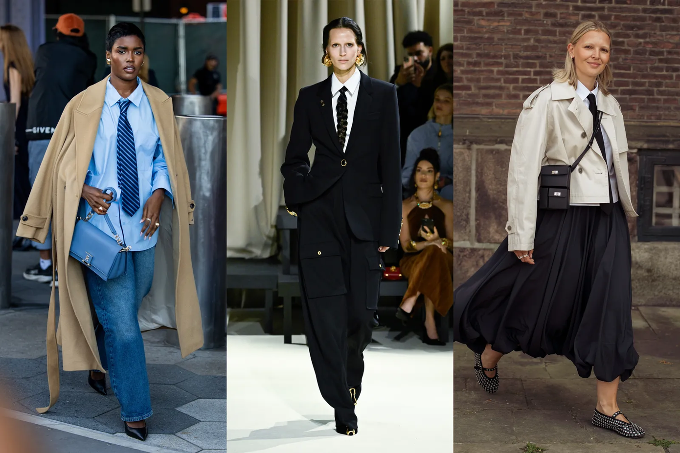 Phiên bản hiện đại của cà vạt lại thể hiện sự phá cách.