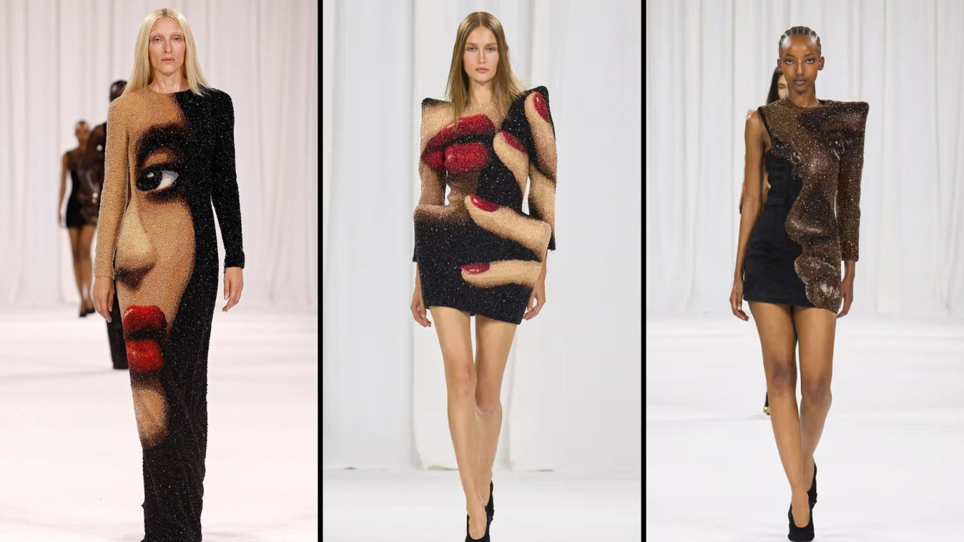 Balmain tiếp tục khiến giới mộ điệu nức lòng với những thiết kế thời trang mới lạ. Balmain tiếp tục khiến giới mộ điệu nức lòng với những thiết kế thời trang mới lạ.