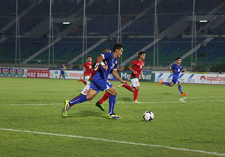 U23 Thái Lan thị uy sức mạnh trước U23 Indonesia. U23 Thái Lan thị uy sức mạnh trước U23 Indonesia