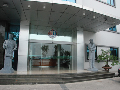 Mặt tiền của Viện Nghiên cứu & Phát triển Viettel