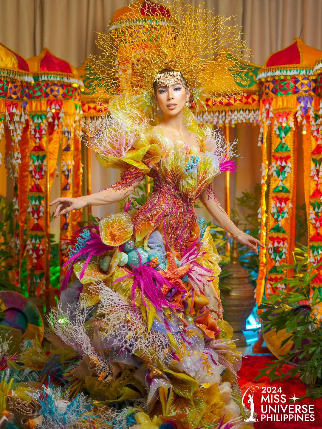 Ba thiết kế trang phục dân tộc đẹp nhất cuộc thi Hoa hậu Hoàn vũ Philippines 2024.