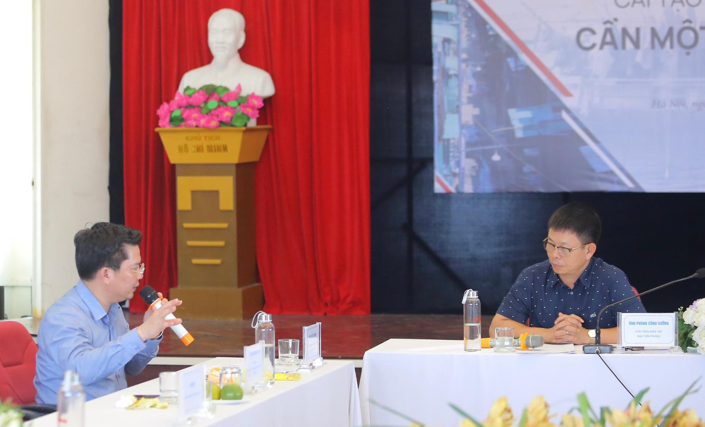 Ông Bùi Tiến Thành - Trưởng phòng Phát triển đô thị (Sở Xây dựng Hà Nội) Ông Bùi Tiến Thành - Trưởng phòng Phát triển đô thị (Sở Xây dựng Hà Nội)