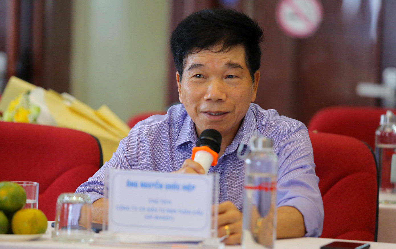 Ông Nguyễn Quốc Hiệp - Chủ tịch Công ty Cổ phẩn Đầu tư BĐS Toàn cầu (GP. Invest) Ông Nguyễn Quốc Hiệp - Chủ tịch Công ty Cổ phẩn Đầu tư BĐS Toàn cầu (GP. Invest)