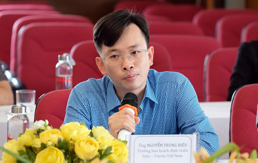 Chuyên gia Toyota, ông Nguyễn Trung Hiếu. Ảnh: Mạnh Thắng