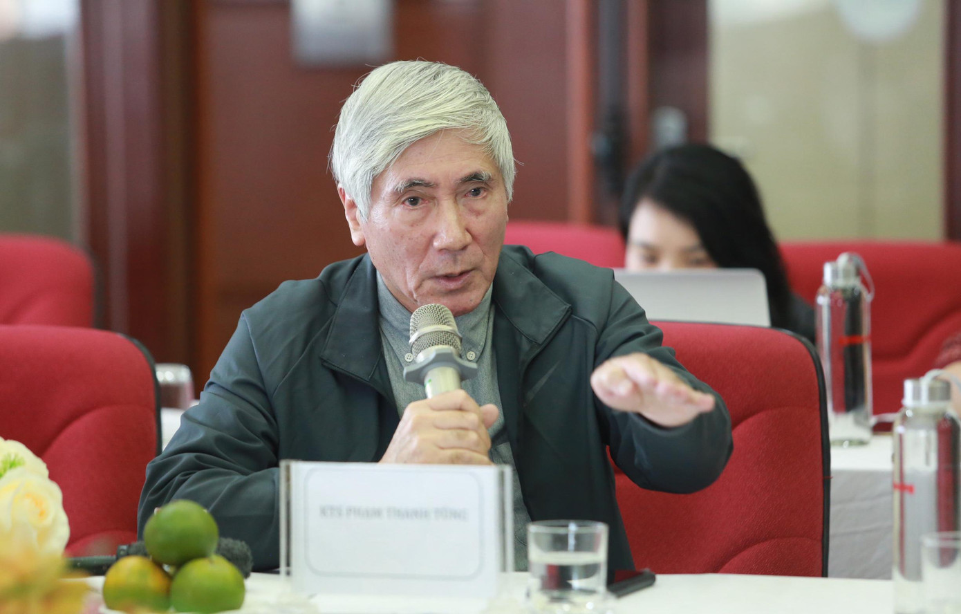 KTS Phạm Thanh Tùng. Ảnh: Duy Phạm KTS Phạm Thanh Tùng. Ảnh: Duy Phạm