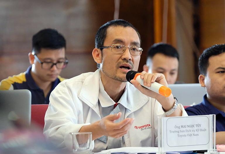 Ông Mai Ngọc Túy, Trưởng ban Dịch vụ Kỹ thuật Toyota Việt Nam
