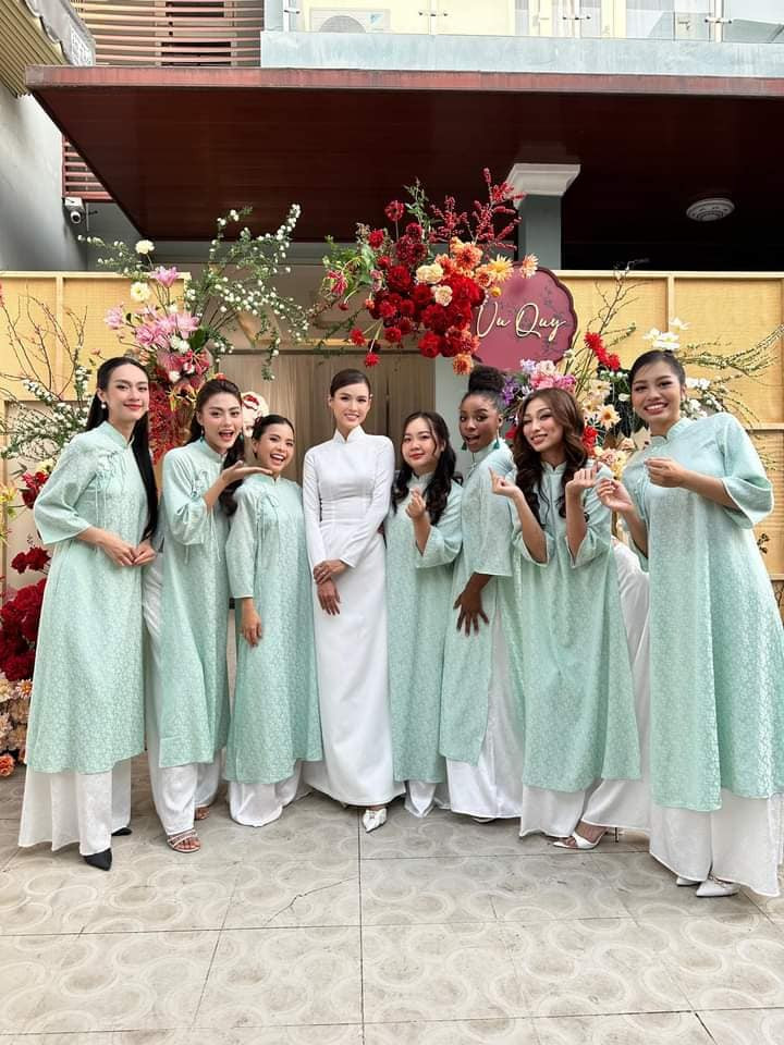 Top 5 Hoa hậu Hoàn vũ Việt Nam 2023 Cao Thiên Trang tổ chức lễ ăn hỏi với bạn trai tại TPHCM sáng 18/1.