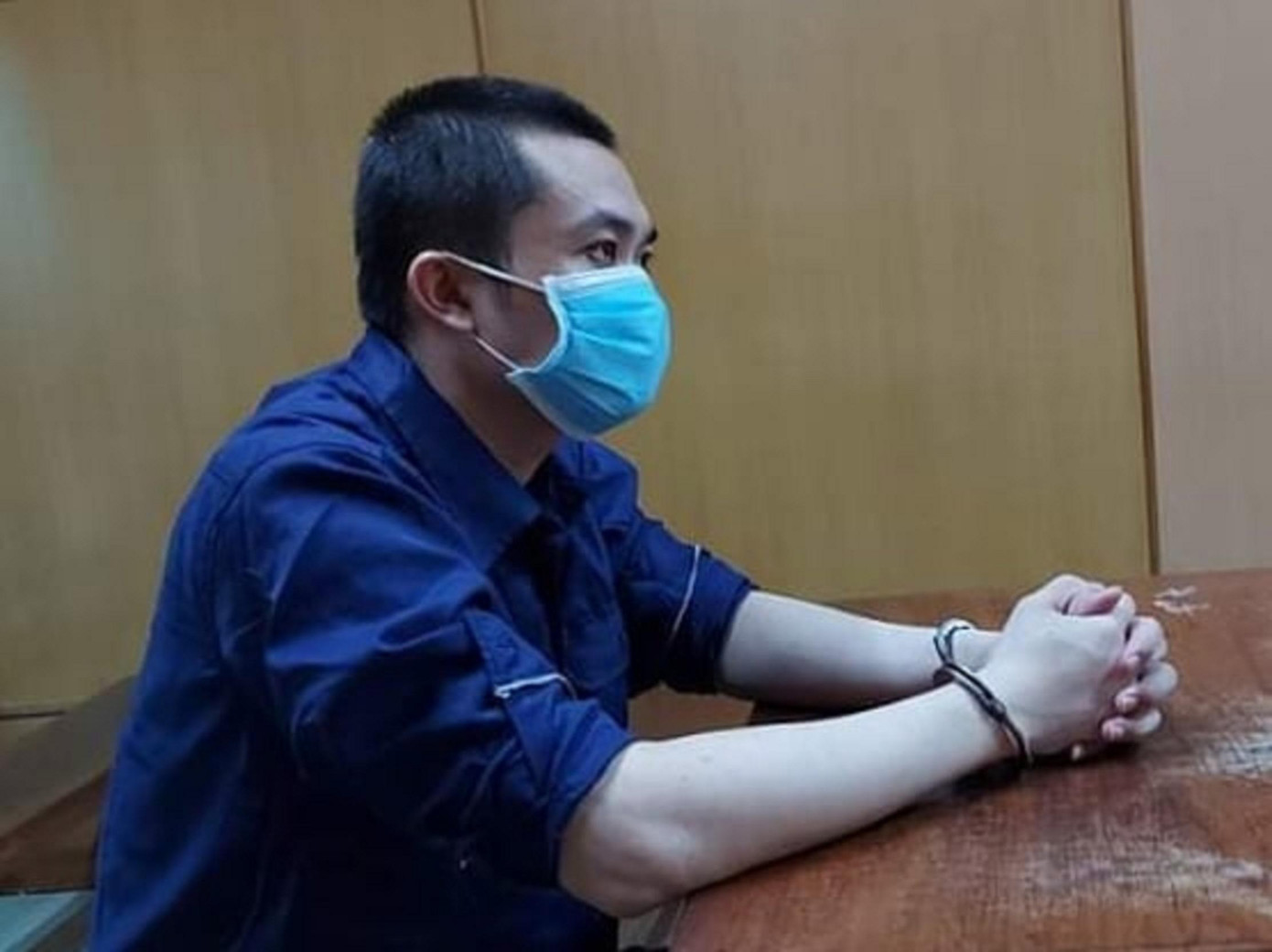 Bị cáo Nguyễn Thành Luân tại phiên tòa.