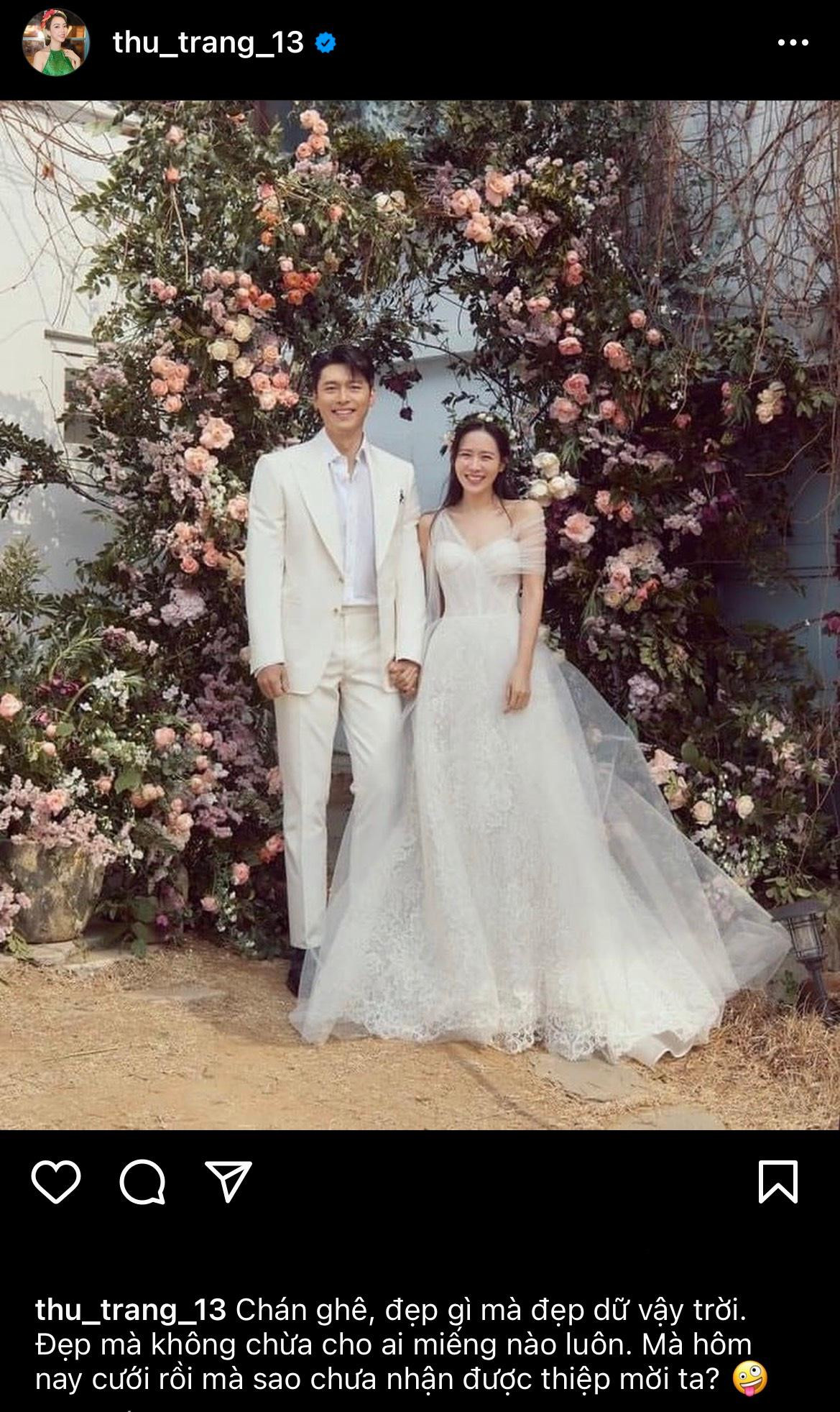 ...đến Instagram, Thu Trang đều phấn khích với ngày vui của cặp đôi. ...đến Instagram, Thu Trang đều phấn khích với ngày vui của cặp đôi.