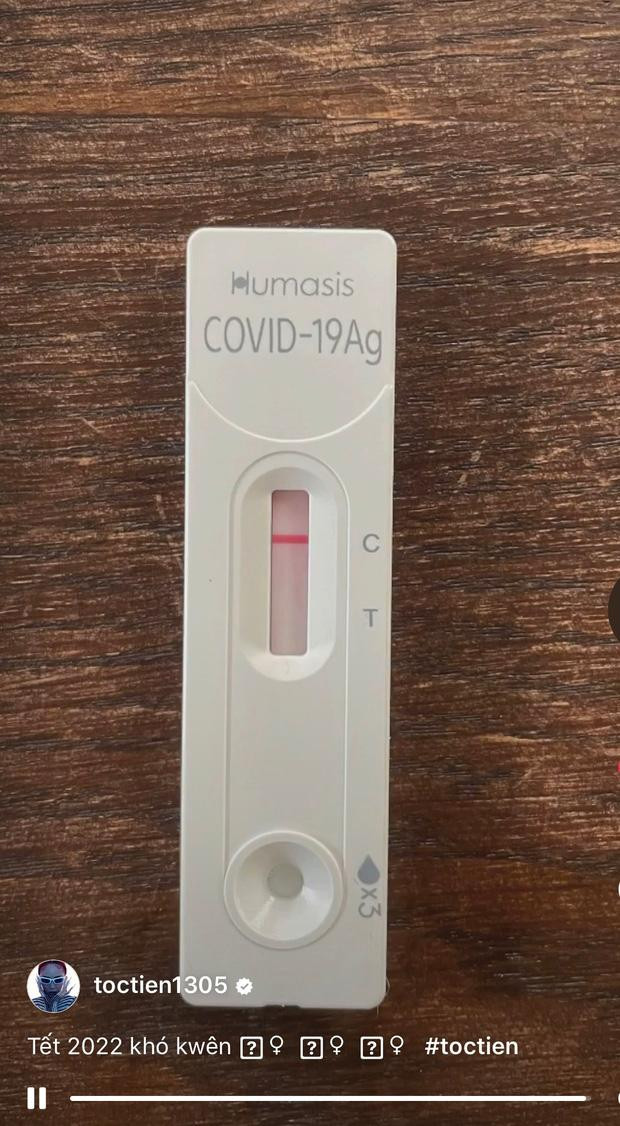 Sau 7 ngày tích cực điều trị, Tóc Tiên đã âm tính trở lại. Quả là "Tết 2022 khó quên"! Sau 7 ngày tích cực điều trị, Tóc Tiên đã âm tính trở lại. Quả là "Tết 2022 khó quên"!