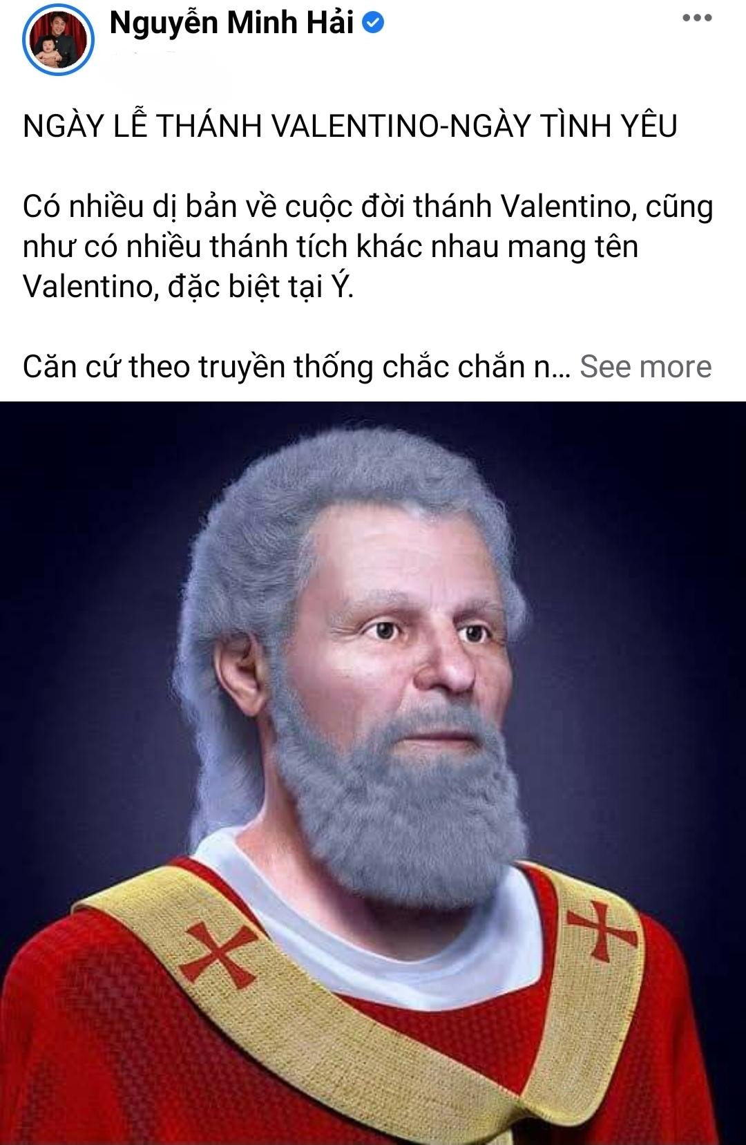 ...thì Minh Hải lại đăng tải bài viết dài về ngày Valentine nhưng không nhắc gì đến bạn gái. ...thì Minh Hải lại đăng tải bài viết dài về ngày Valentine nhưng không nhắc gì đến bạn gái.