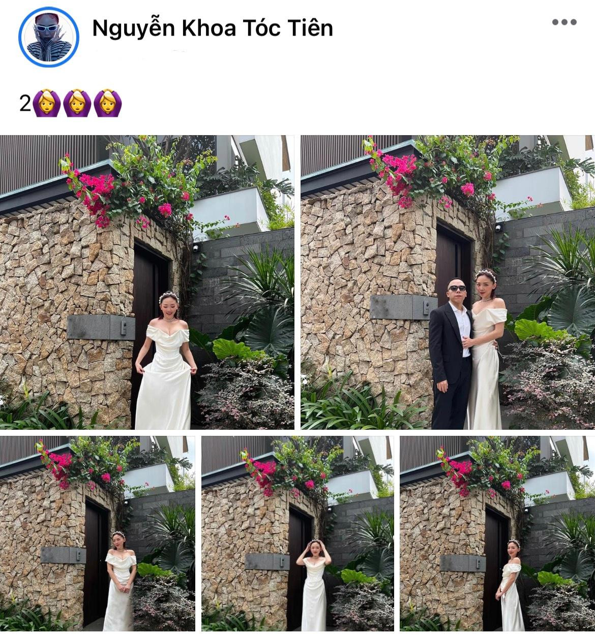 Loạt ảnh trong đám cưới bí mật của Tóc Tiên và Hoàng Touliver khiến netizen bất ngờ. Loạt ảnh trong đám cưới bí mật của Tóc Tiên và Hoàng Touliver khiến netizen bất ngờ.