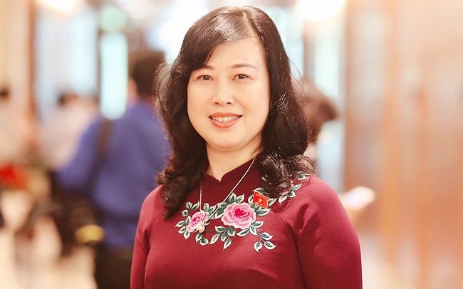 Bà Đào Hồng Lan - Bộ trưởng Bộ Y tế, làm Trưởng Ban chỉ đạo Quốc gia vận động hiến máu tình nguyện.