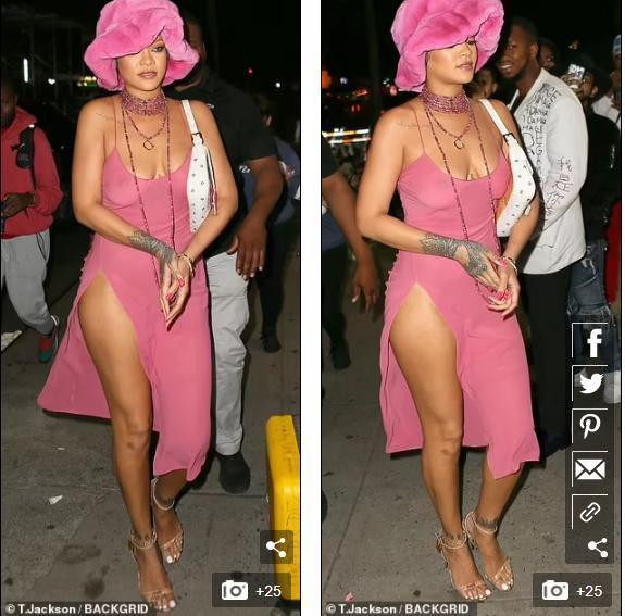 ... và thường xuyên "thả rông" vòng một xuống phố.