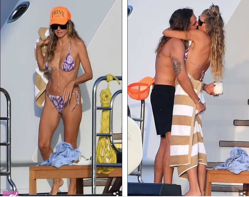 Heidi Klum cho biết Tom Kaulitz luôn đồng hành, chia sẻ mọi vui buồn, chăm sóc con cái với cô - điều mà cô trước đây vẫn hay phải làm một mình. Người đẹp cũng cho biết các con riêng của cô và chồng trẻ rất yêu quý nhau.