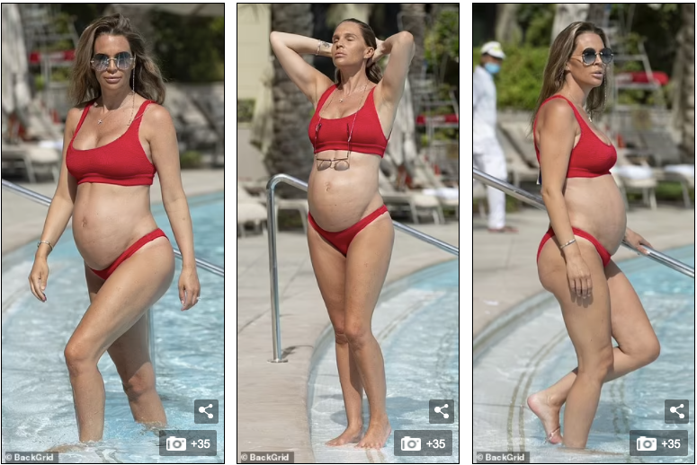 Trước đó, Danielle Lloyd đã có 3 con trai với chồng cũ là cầu thủ bóng đá Jamie O’Hara.