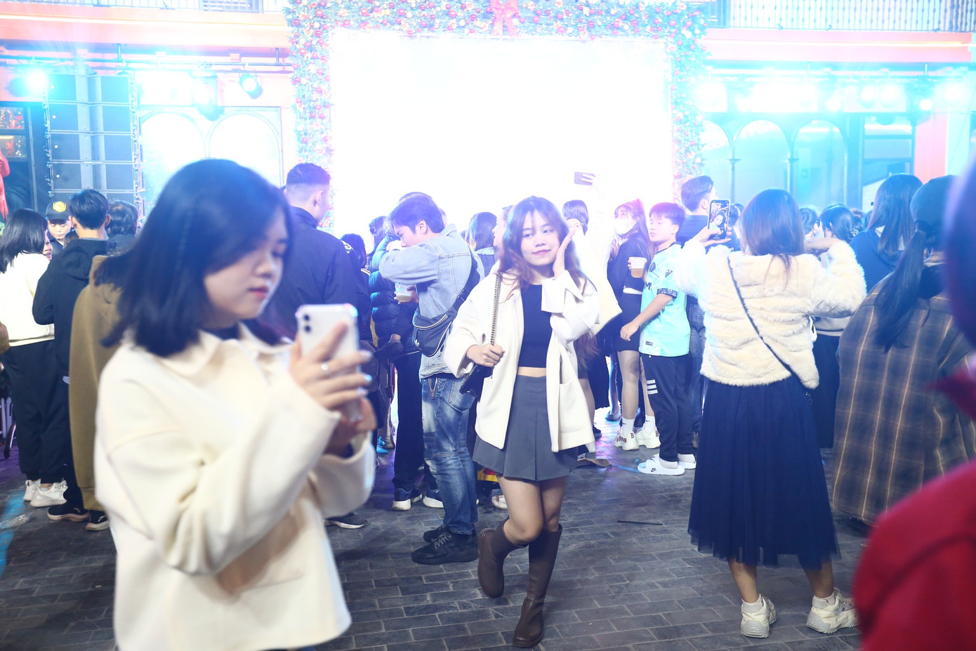 Đây là địa điểm mới thu hút được nhiều khách đón Tết Dương lịch năm nay.