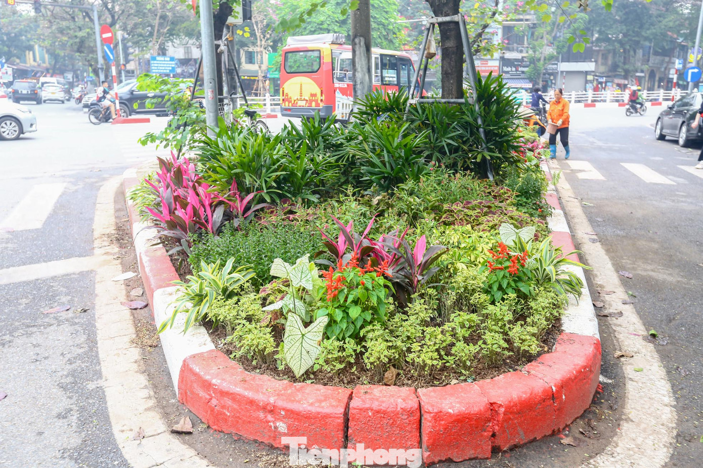 Dự án chỉnh trang các vườn hoa được triển khai từ ngân sách quận Hoàn Kiếm và nguồn vốn xã hội hóa.