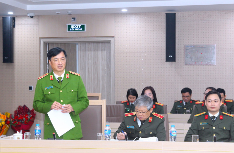 Thứ trưởng Nguyễn Duy Ngọc phát biểu tại buổi lễ.