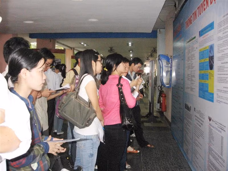 SV tham gia sàn giao dịch việc làm