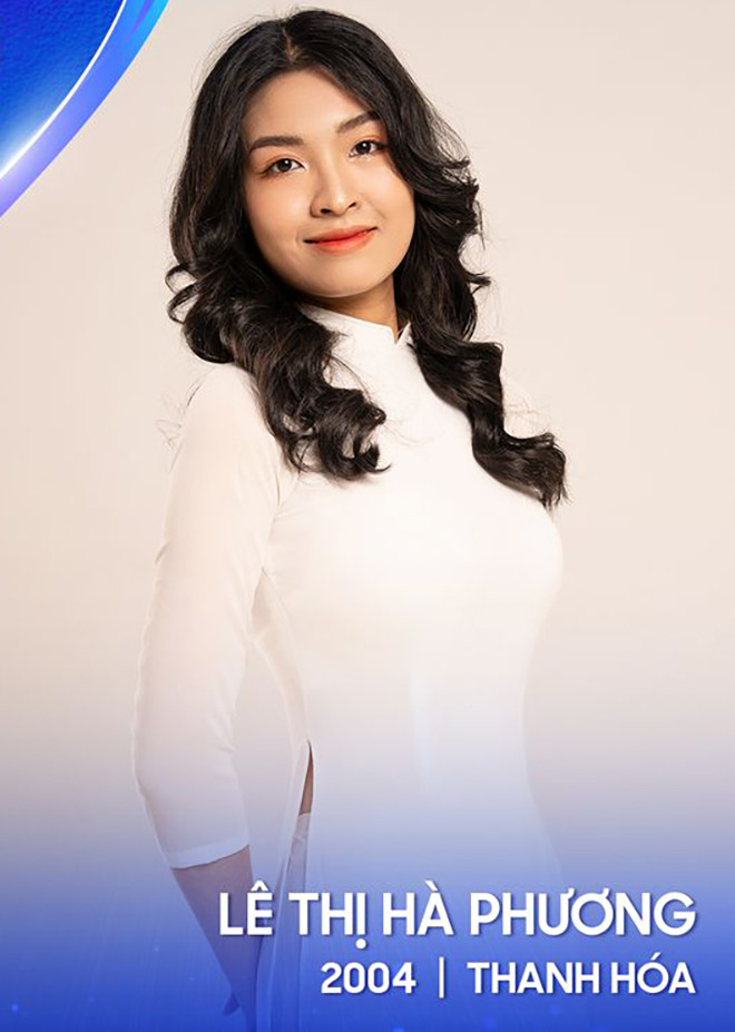 Lê Thị Hà Phương sinh năm 2004, đến từ Thanh Hóa. Hà Phương từng giành học bổng Sinh viên Xuất sắc của Học viện Tài chính, có điểm GPA: 4.0/4.0 (vào tháng 4/2023). Cô là học sinh Giỏi 12 năm liền, từng đạt giải Khuyến khích các môn Vật Lý, Tiếng Anh của trường THPT Lam Kinh (Thanh Hóa).