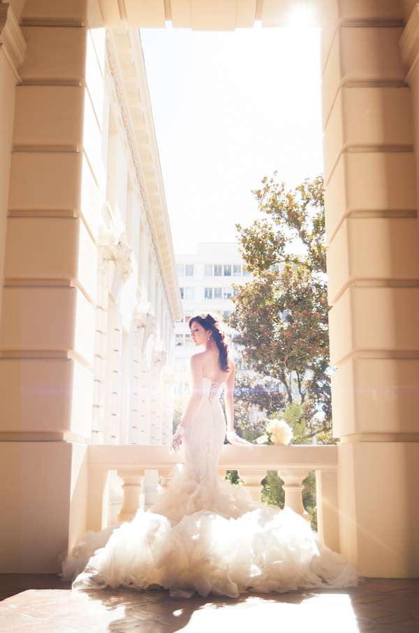 Ngọc Quyên ngực đầy gợi cảm trong ảnh cưới ảnh 11