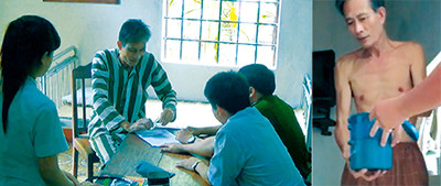 Phạm nhân Hải đang chấp hành án tại Trại giam số 6, Nghệ An. Phạm nhân Hải đang chấp hành án tại Trại giam số 6, Nghệ An