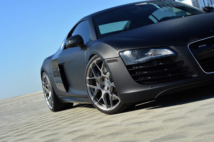 Audi R8 phiên bản đen mờ Matte Black đầy ấn tượng ảnh 1