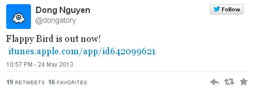 Con đường trở thành hiện tượng toàn cầu của Flappy Bird ảnh 5