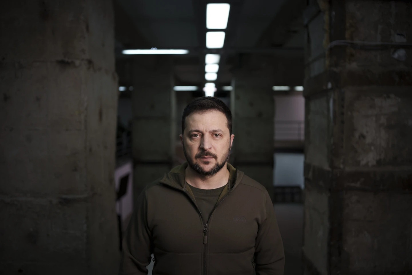 Tổng thống Ukraine Volodymyr Zelensky. Ảnh: AP Tổng thống Ukraine Volodymyr Zelensky. Ảnh: AP