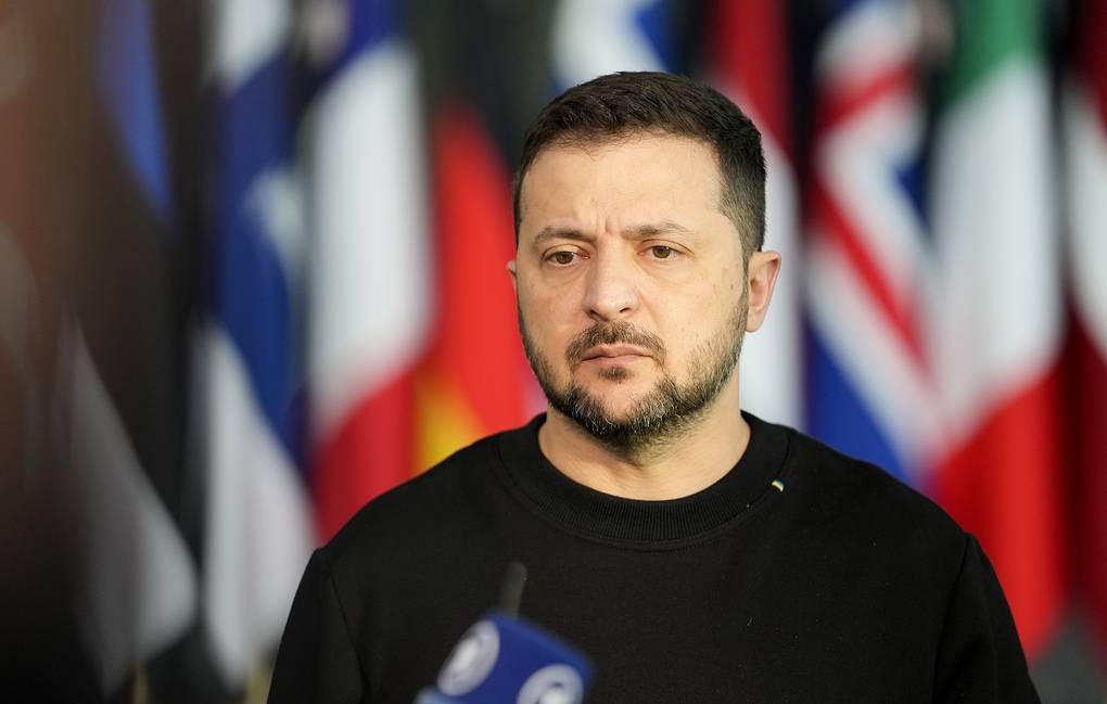 Tổng thống Ukraine Volodymyr Zelensky. Ảnh: AP