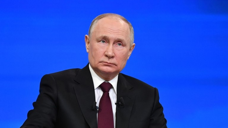 Tổng thống Nga Vladimir Putin. Ảnh: RT Tổng thống Nga Vladimir Putin. Ảnh: RT