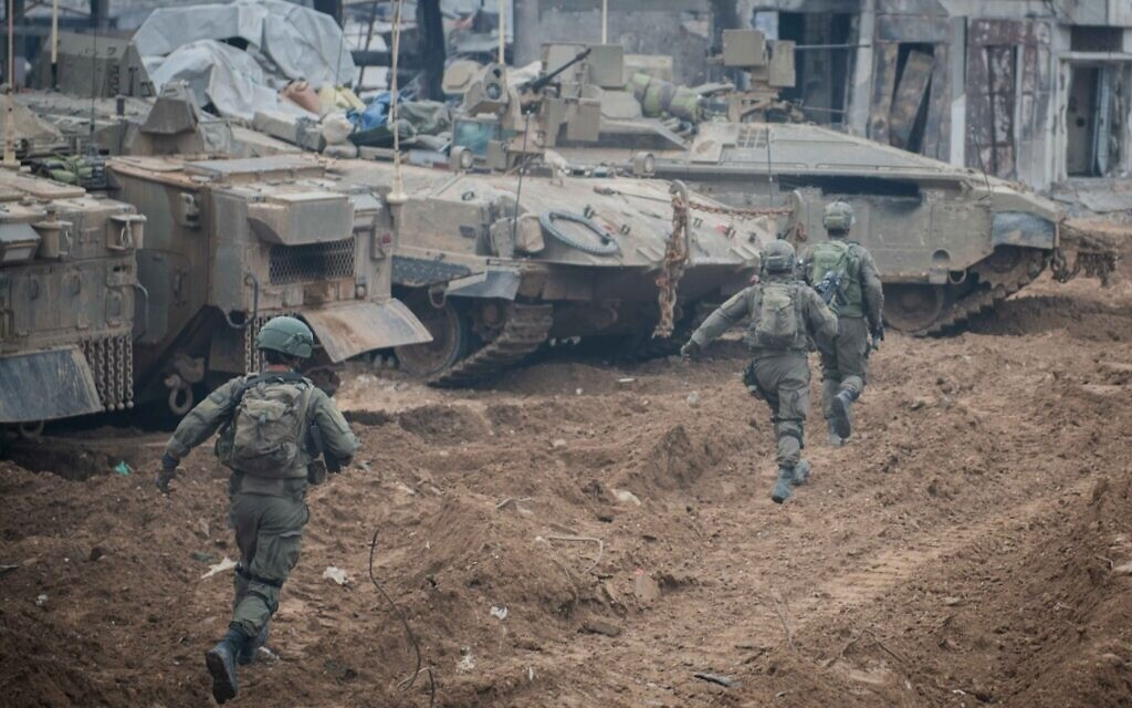 Binh sĩ Israel tại Dải Gaza ngày 20/12. Ảnh: IDF Binh sĩ Israel tại Dải Gaza ngày 20/12. Ảnh: IDF