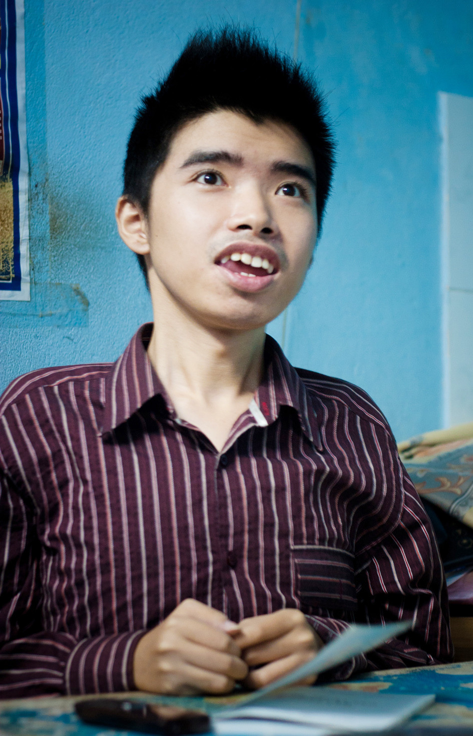 Phí Quang Huy. Ảnh: P.Kiên. Phí Quang Huy. Ảnh: P.Kiên