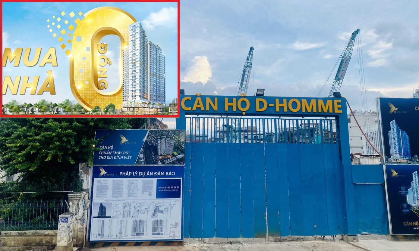 Dự án chung cư D-Homme ở quận 6 (TPHCM) do Công ty TNHH MTV Dịch vụ Bất động sản Minh Anh làm chủ đầu tư, DHA Corporation – Nhà phát triển dự án tung chính sách chính sách “Mua nhà 0 đồng – May đo tài chính”.