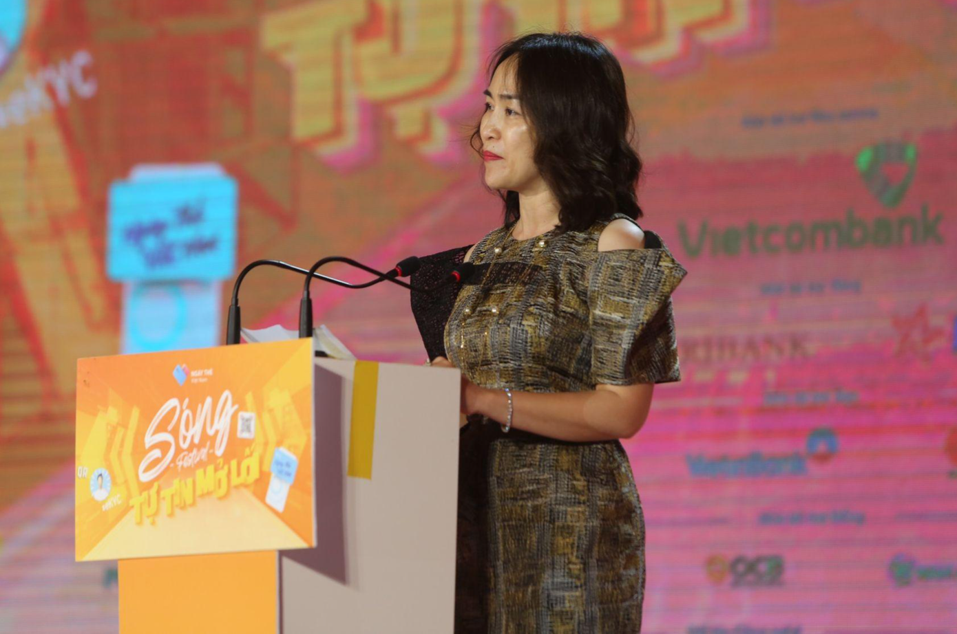 Bà Nguyễn Thị Kim Oanh, Phó Tổng Giám đốc Ngân hàng TMCP Ngoại thương Việt Nam – Vietcombank - Ảnh: Duy Phạm Bà Nguyễn Thị Kim Oanh, Phó Tổng Giám đốc Ngân hàng TMCP Ngoại thương Việt Nam – Vietcombank - Ảnh: Duy Phạm