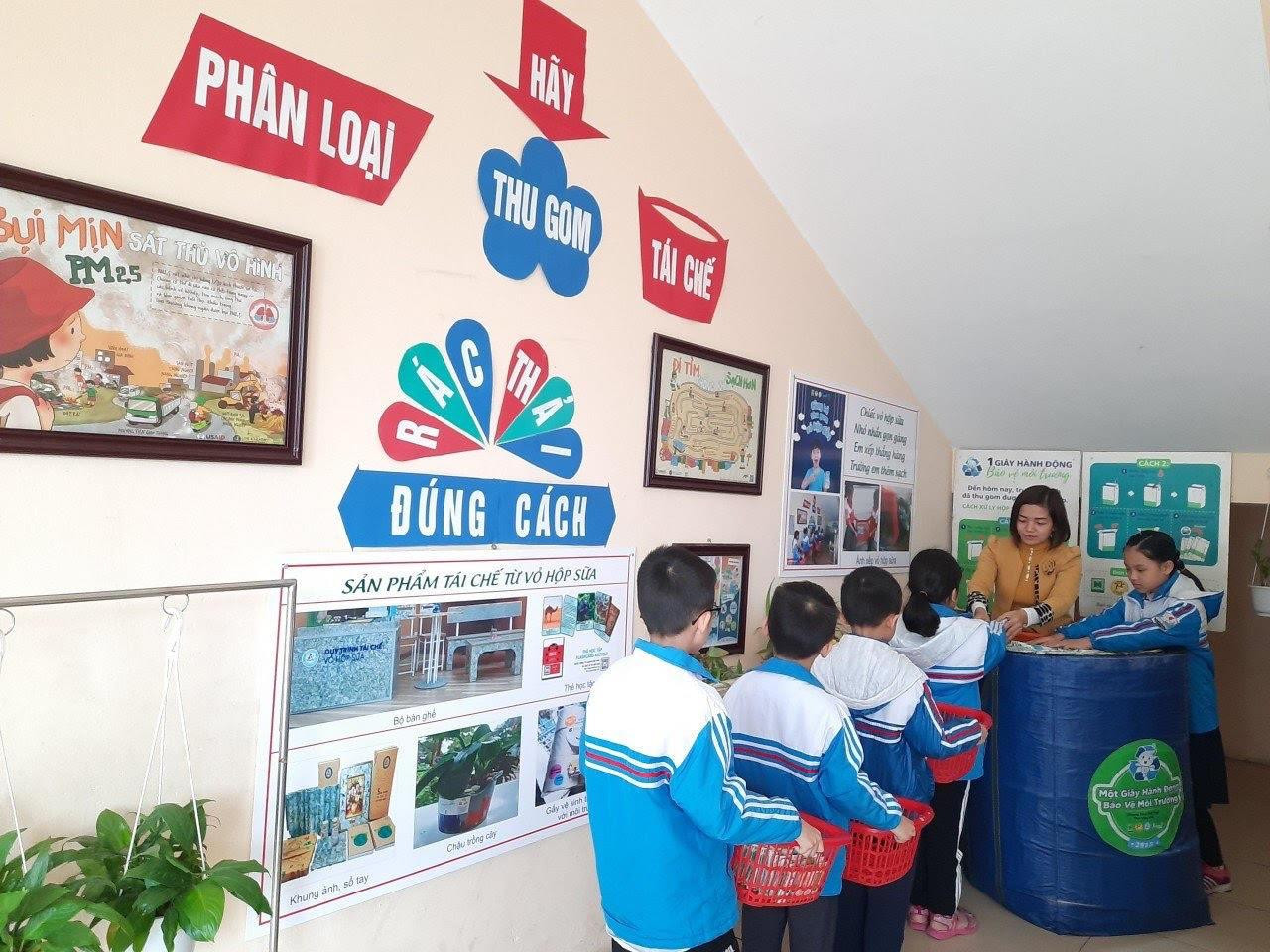 Công tác tuyên truyền được triển khai đến nhiều trường học trên địa bàn