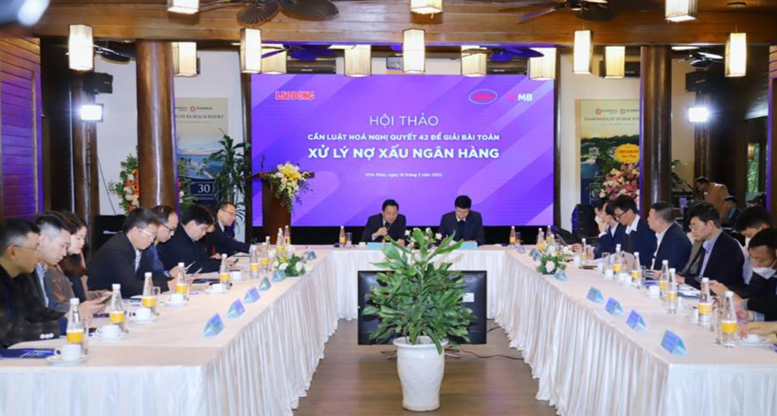 Hội thảo về xử lý nọ xấu do Báo Lao Động tổ chức ngày 19/2