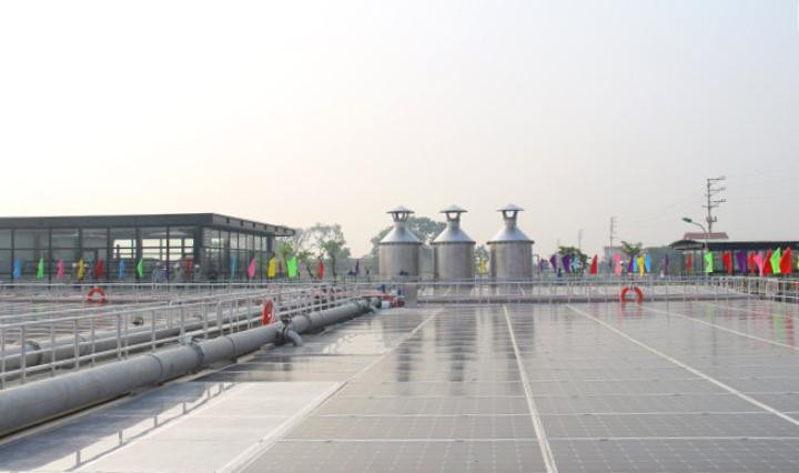 Nhà máy xử lý nước thải Cầu Ngà