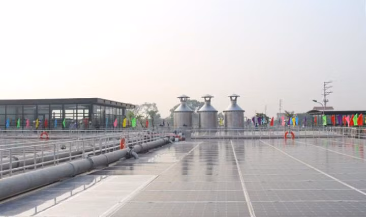 Nhà máy xử lý nước thải Cầu Ngà Nhà máy xử lý nước thải Cầu Ngà