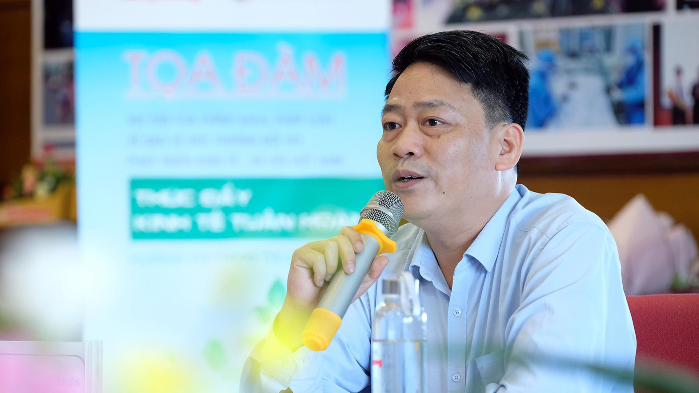 Ông Nguyễn Thượng Hiền, Phó Tổng cục trưởng Tổng cục Môi trường, Bộ Tài nguyên và Môi trường - Ảnh: Hoàng Mạnh Thắng Ông Nguyễn Thượng Hiền, Phó Tổng cục trưởng Tổng cục Môi trường, Bộ Tài nguyên và Môi trường - Ảnh: Hoàng Mạnh Thắng