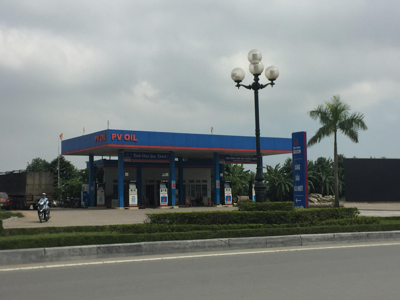 Dự án Cửa hàng xăng dầu loại III. Chủ đầu tư là Công ty TNHH Đầu tư xây lắp và thương mại Việt Nga.