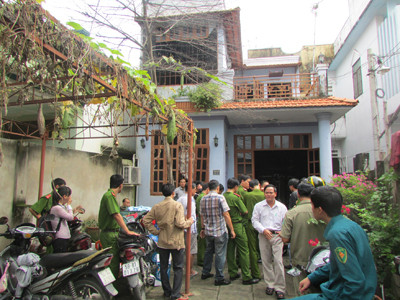 Hiện trường vụ hoả hoạn