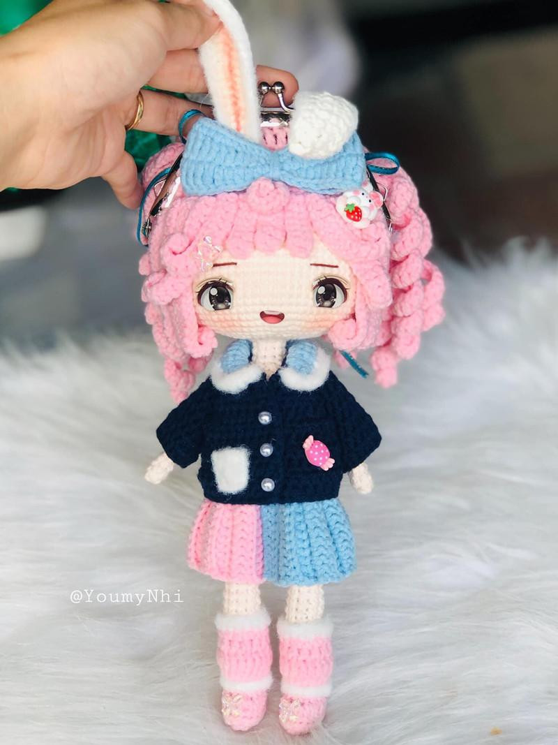 Búp bê của Tuyết Nhi được tạo hình tỉ mỉ, cầu kì. Búp bê của Tuyết Nhi được tạo hình tỉ mỉ, cầu kì.