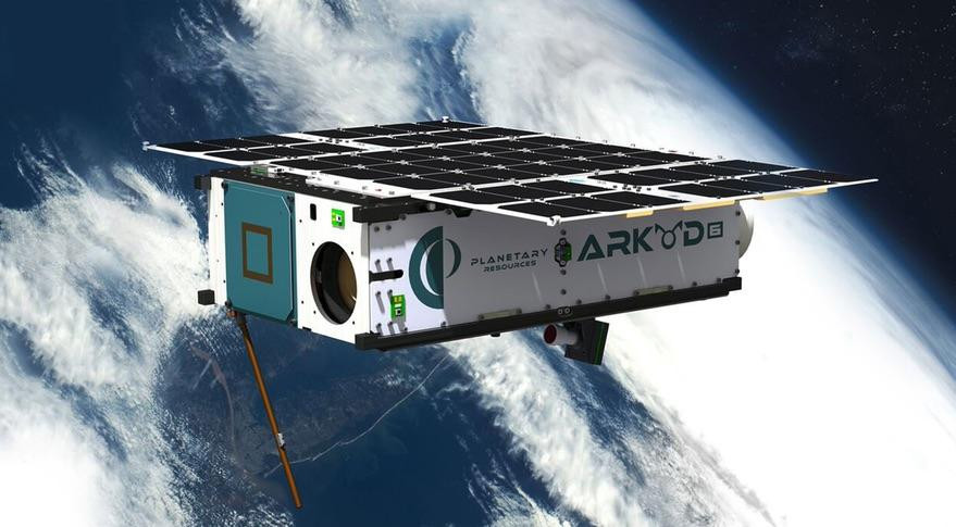 Vệ tinh Arkyd-6 của Planetary Resources được phóng lên vũ trụ vào năm 2018.